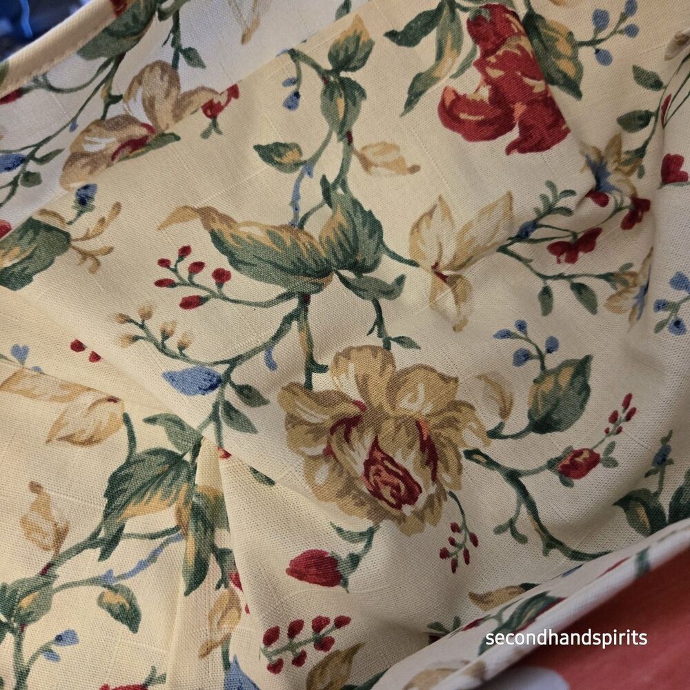 Longaberger Heirloom Floral Small Storage Solutions liner 20790156